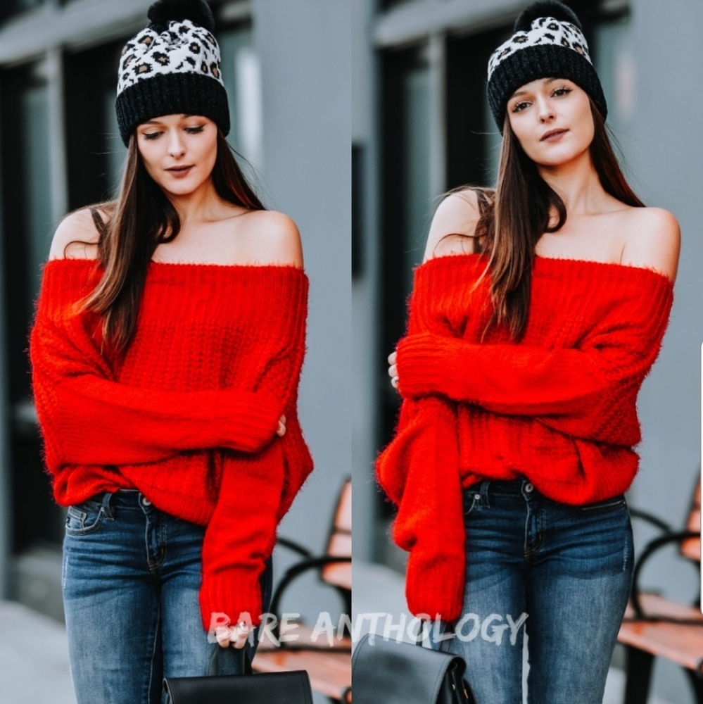 🆕️ Off Shoulder Sweater